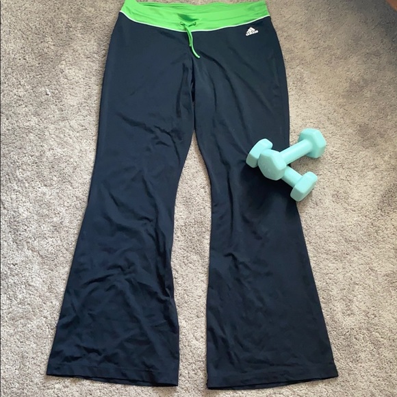 adidas flared yoga pants